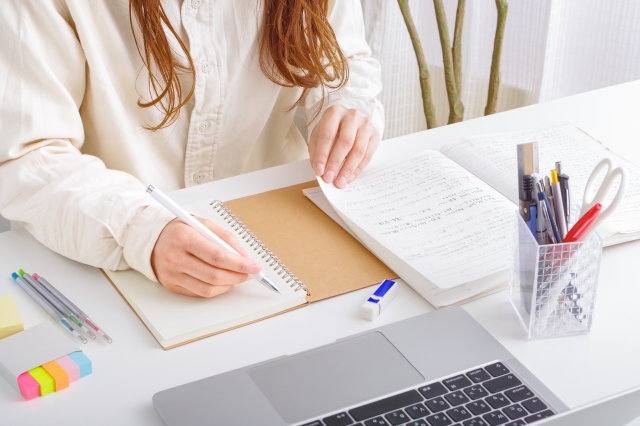 資格試験のための勉強